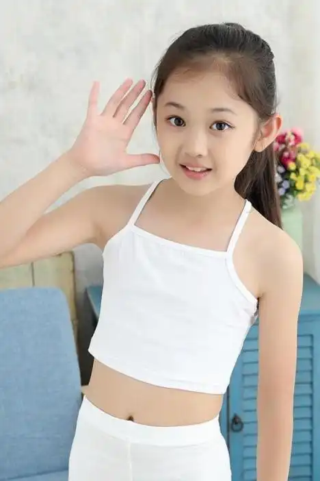 (两件装)女童文胸抹胸裹胸中大童内衣胸衣儿童吊带小女孩发育期小学生