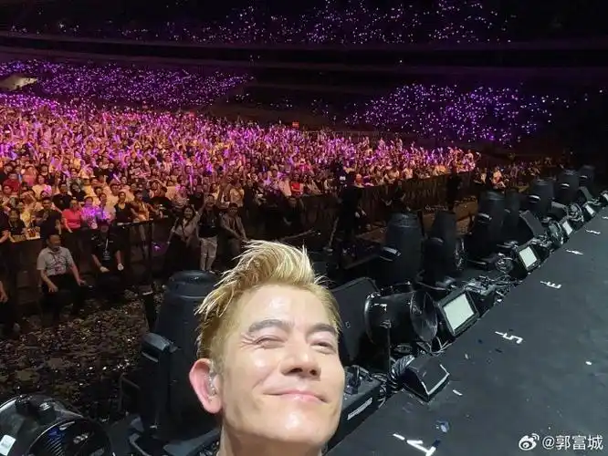 郭富城海口演会##郭富城舞林星传世界巡回演唱会2024##大合照