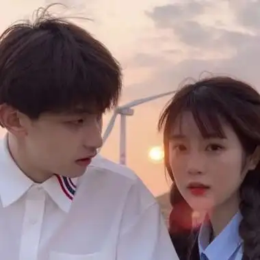 高冷情头一男一女霸气真人超幸福的情侣浪漫头像图片大全