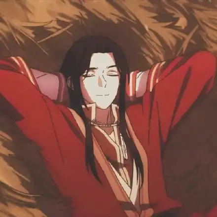 天官赐福花城动漫头像_绝境鬼王花城红衣自截头像_三千图片网