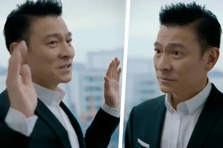 刘德华时隔18年再现天台名场面,帅气依旧,贾玲霸气热评抢榜一