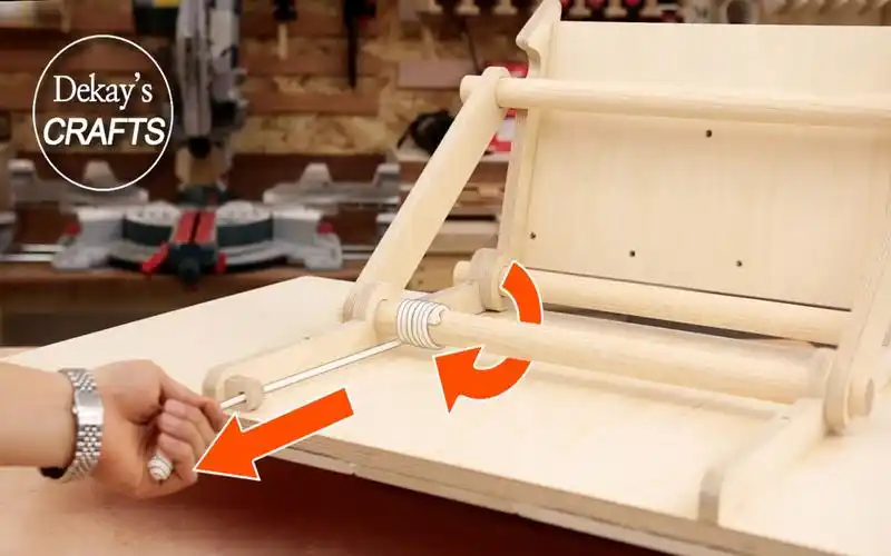 宜家同款?手工自制靠墙折叠桌 | 好看又实用