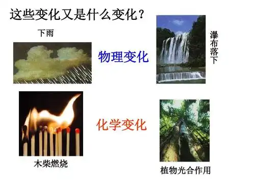 8物质变化与我们ppt