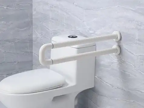 卫生间扶手-白色u型扶手老人安全助力扶手杆无障碍助立坐便器扶手