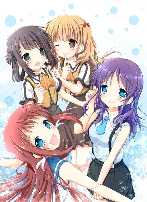 女孩4人组-来自风平浪静的明天向井戶愛花