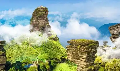 贵州黄果树 百里杜鹃 梵净山 西江苗寨 镇远 荔波7日游(2 1头等舱 品