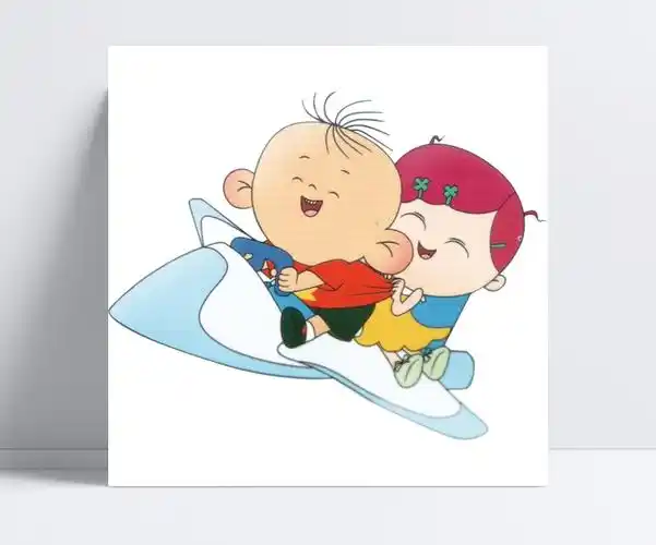 大耳朵图图和小美动漫人物