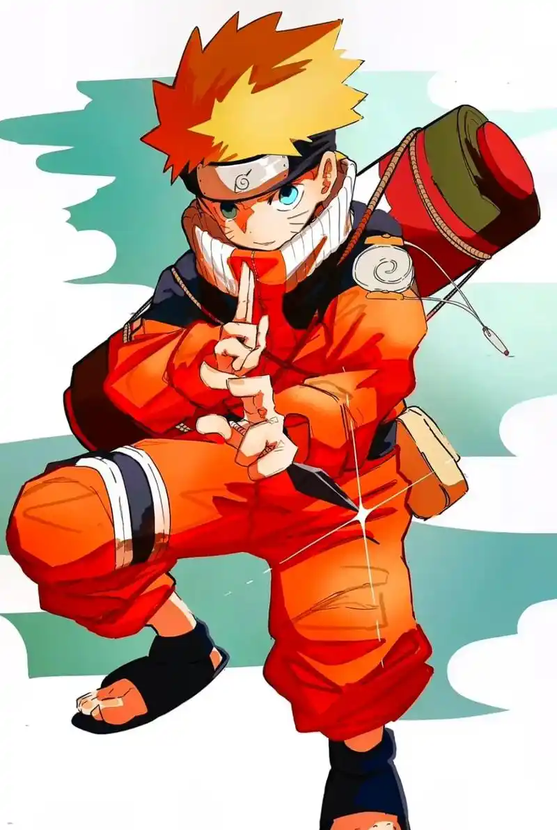 鸣人#鸣人 #火影忍者 #这谁顶得住啊 #动漫 #壁纸 - 抖音