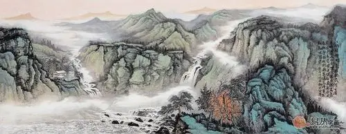 余静山水画的代表人物