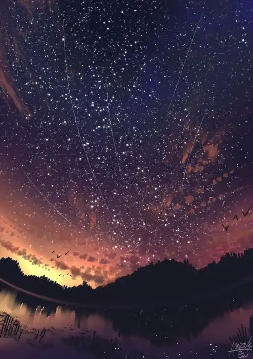 动漫 壁纸 头像 唯美 星空 梦幻 唯美 插画 套图 【侵权致歉】