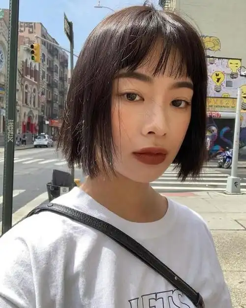 2021年流行这4款短发,又a又可爱|齐刘海|发型|空气刘海|减龄_网易订阅