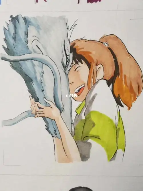 马克笔千与千寻