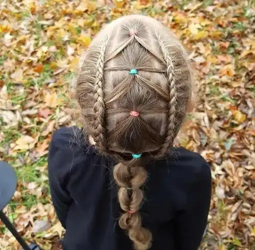 小女孩最漂亮辫子发型