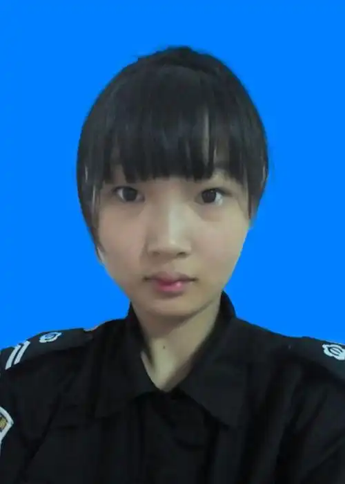 有没有大神帮我p一寸蓝底证件照