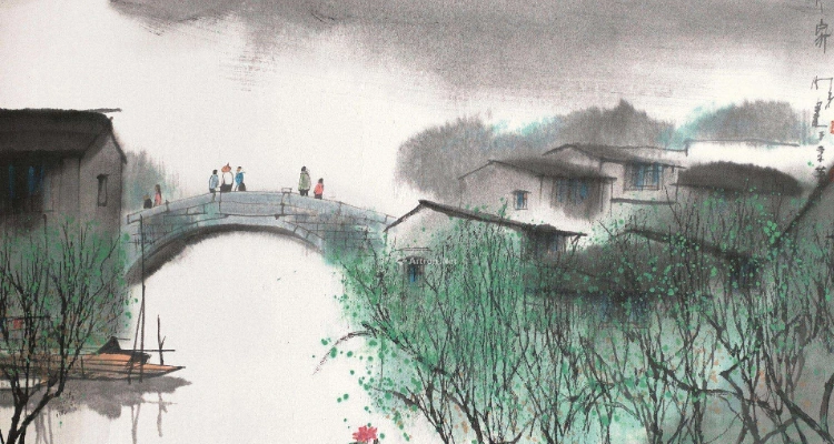 小桥流水人家赏析