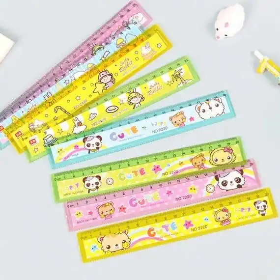 这个卡通直尺真的太可爱了!