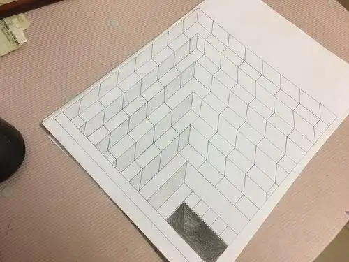 立体素描画立体素描画简单教程