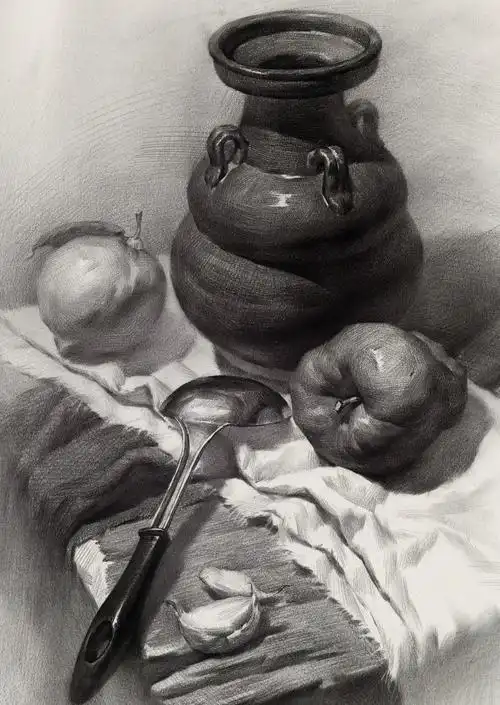如何画好静物素描?这里的总结你一定要看!_美术加网校
