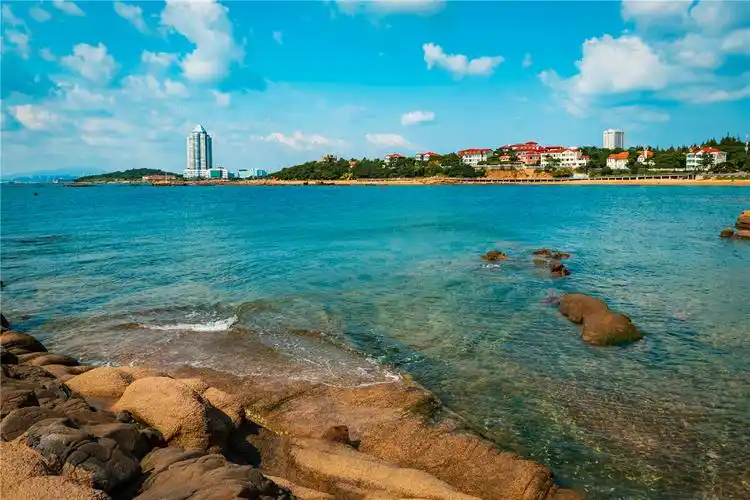 美丽的青岛海景