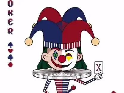 小丑卡牌 扑克牌王炸 #插画 #小丑 #扑克牌 #卡牌