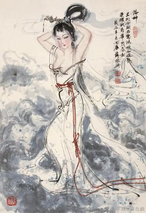 他被世人誉为东方美神,国画中的水墨人体独步中国画坛