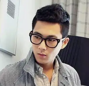 酷帅的子弹头发型,帅哭了