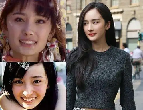 杨幂大头贴旧照打脸整容传闻公公刘丹力挺