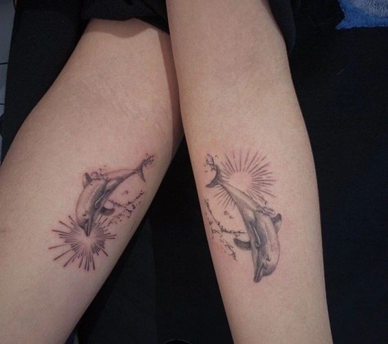 情侣纹身2021新款2021最新情侣纹身图案大全4