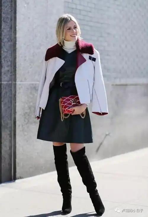 今年最火的过膝靴,你一定要这么穿!4种搭配,都是经典