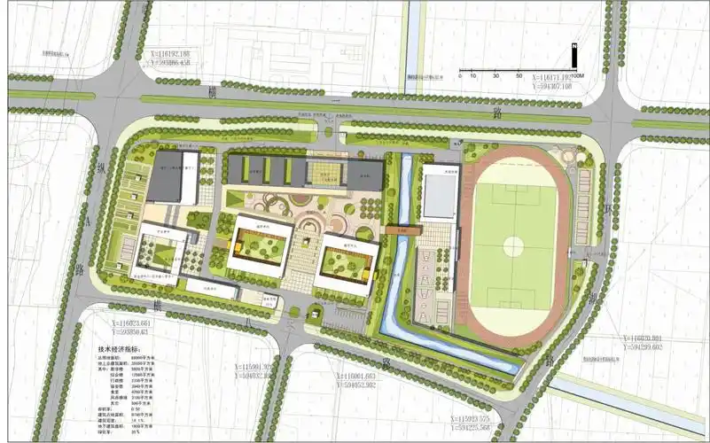 su空间分析资料下载-[浙江]宁波某中学现代建筑方案设计文本23个su 60