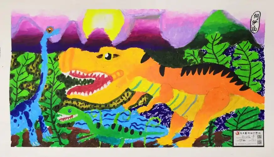 2019暑期越文学子美术作品个展——何伊涵(创意美术精品班)