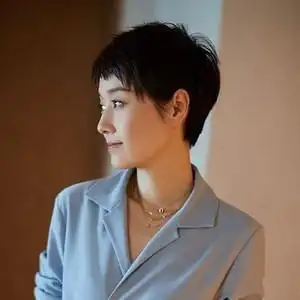 假发女短发时尚圆脸马伊琍同款网红全真发纹理短发全头套式假发套