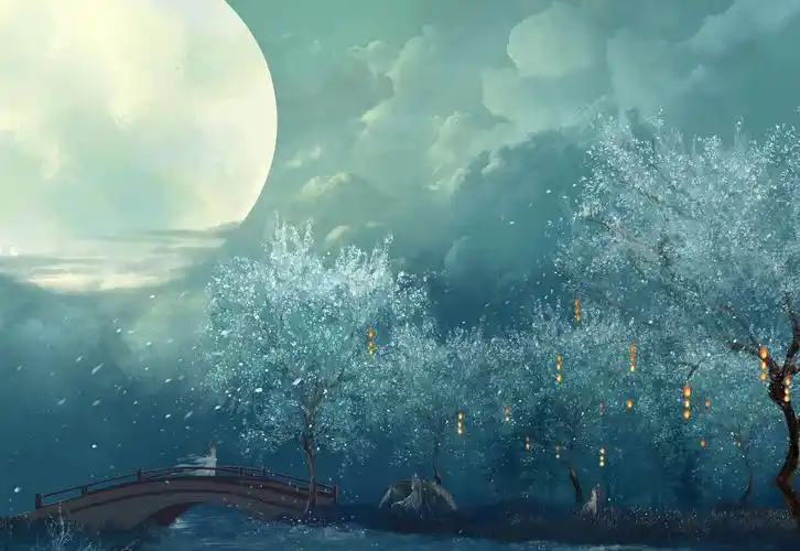 有哪些横构图的简约古风背景图