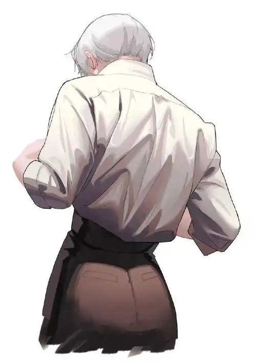 一些白衬衫的画法参考600p褶皱画法参考合辑 戳97网页链接#绘画参考