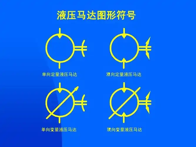 液压马达图形符号