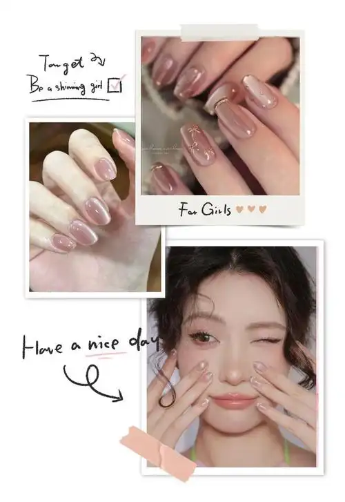 100款夏日显白美甲,洋气哭了,拿图去做!