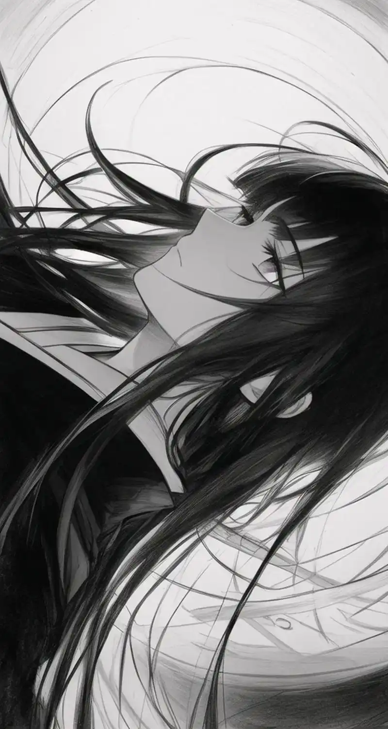 "少年时总觉青山不改"#二次元 #动漫壁纸 #黑白漫画 #a - 抖音