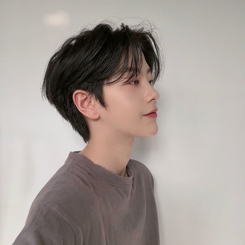 日韩假发男短直发帅气逼真短发中分刘海化纤假发头套厂家一件代发