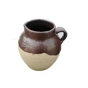 老式砂罐煨汤小i砂锅老瓦罐家用土吊子煎药小号罐子泥中药罐熬药