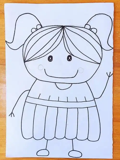 卡通人物简笔画分享