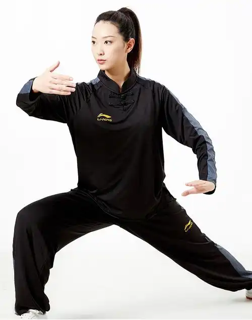 李x03宁太极服春夏季太极服女太极拳练功服男高端新款运动服武术练功