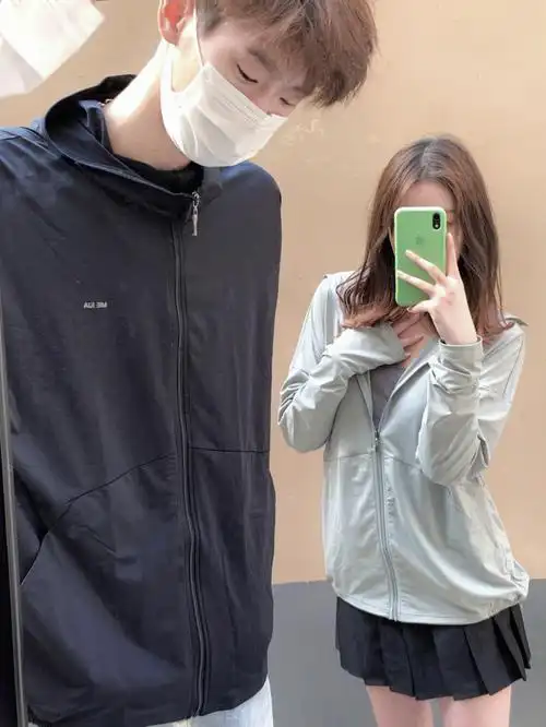 160和188丨情侣穿搭丨和男友一起穿防晒衣吧