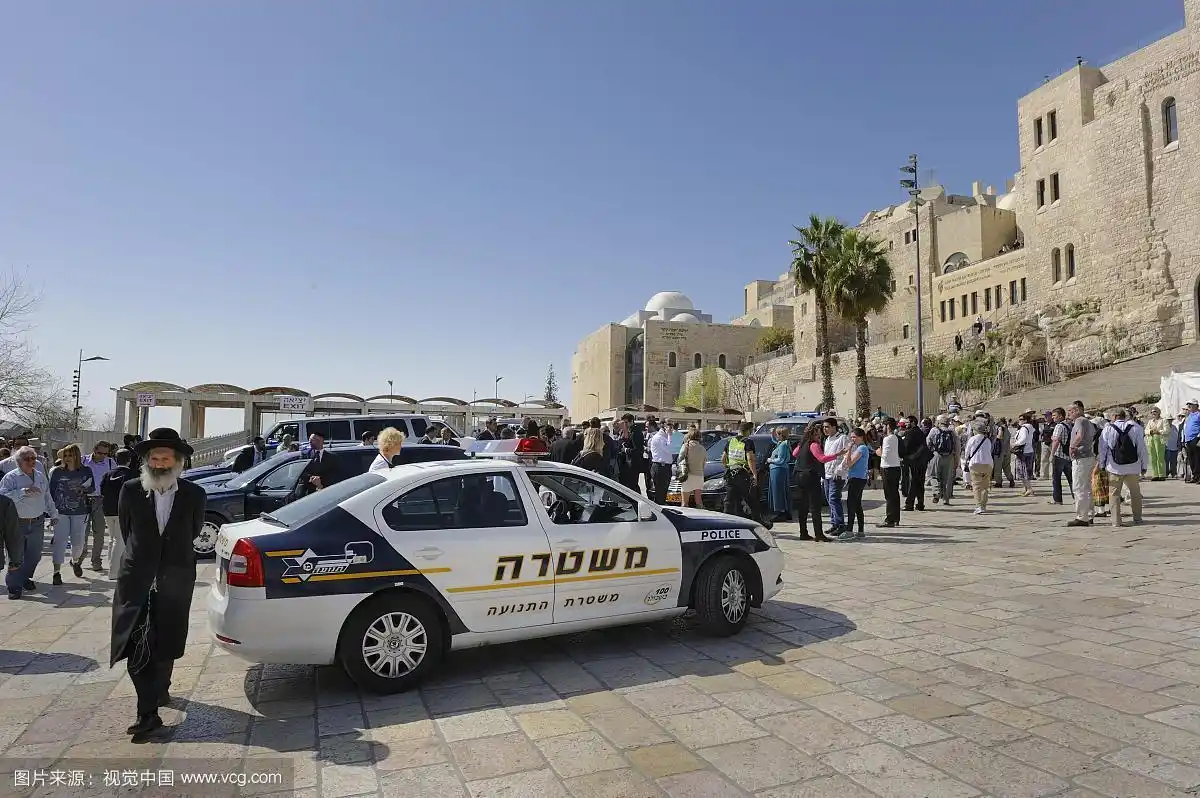 以色列耶路撒冷老城,中东,西南亚,亚洲,正统派犹太人,哭墙或西墙犹太