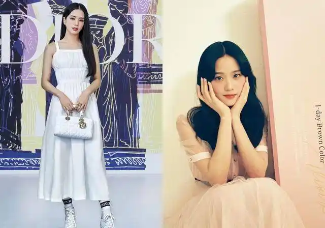 身高162cm的blackpinkjisoo,气质清丽7个"女友风"休闲造型_白色_格子