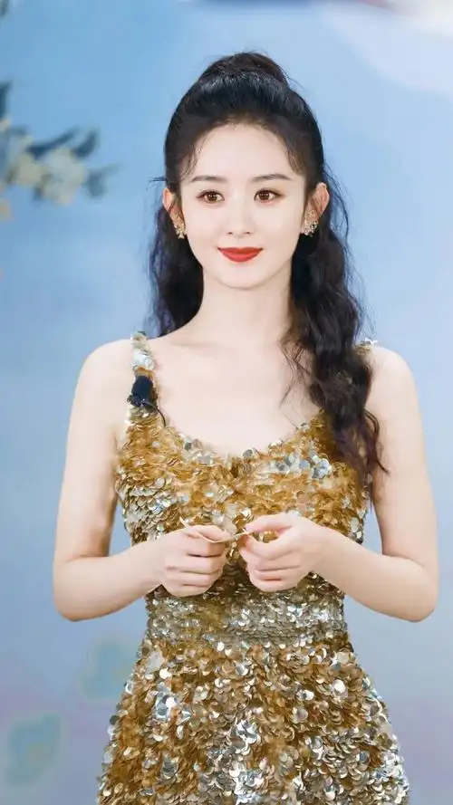 江苏五龙带你欣赏赵丽颖鎏金礼服绝绝子太美了