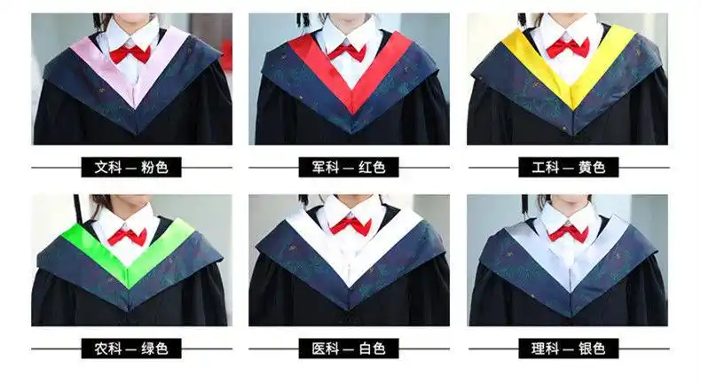 包开票mmx媌媄轩学位学士服毕业礼服女大学生男学院风理科工科本科