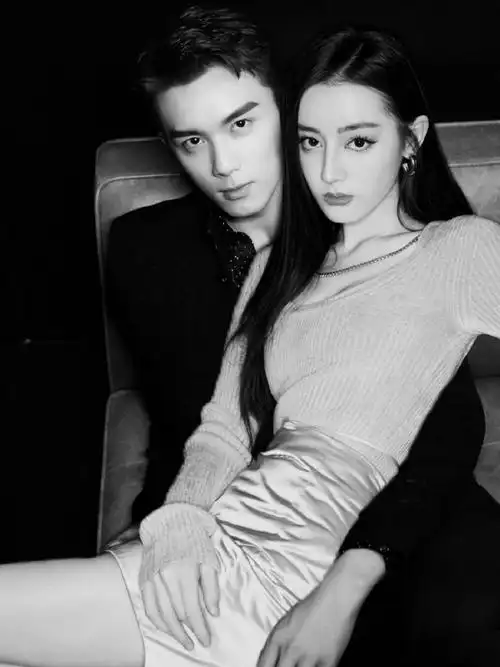 迪丽热巴吴磊海报拍摄花絮