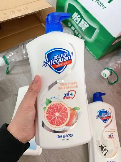 双十一开箱～舒肤佳沐浴露