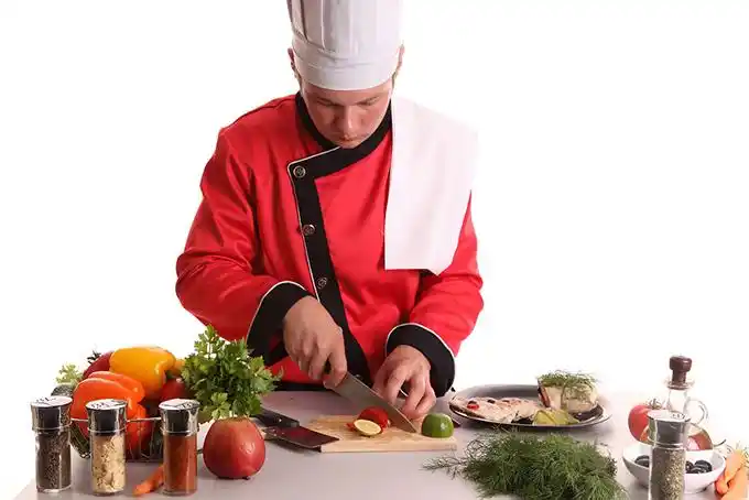 烹饪的厨师高清图片