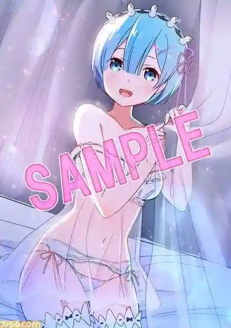 另外也有拉姆雷姆双人图以及女主角爱蜜莉雅的泳装图,每张都福利满点